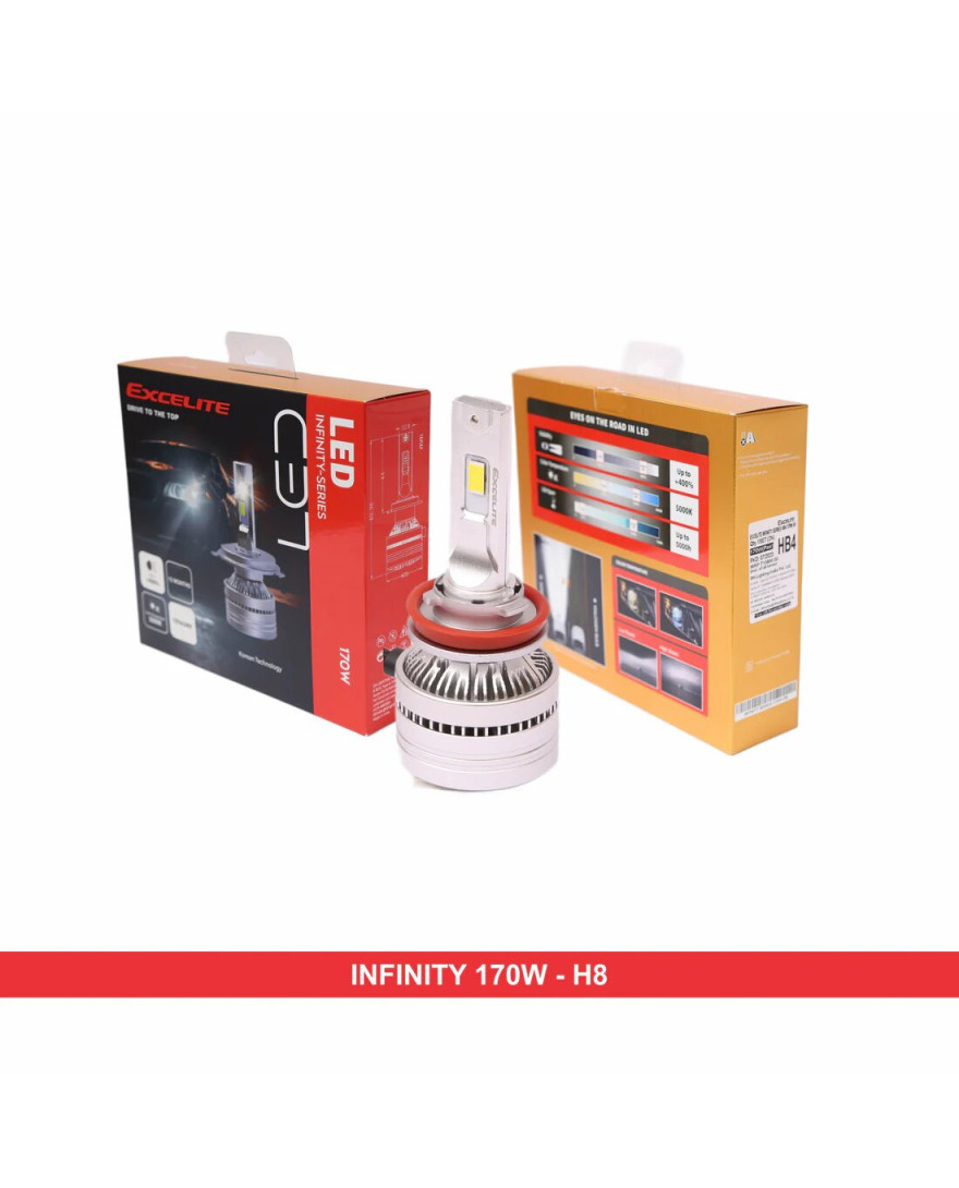 EXCELITE INFINITY SERIES LED LAMP H8 170W 4300K | 12V